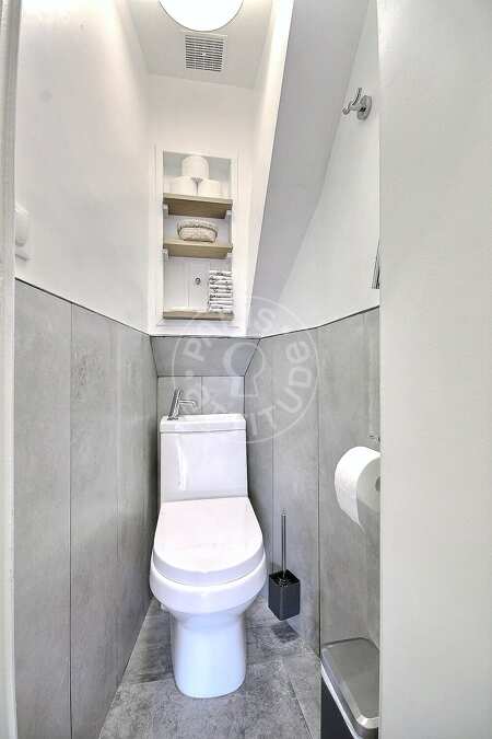 WC Möblierte wohnung - 59m²  - 1 Zimmer - Champs-Elysées - Paris