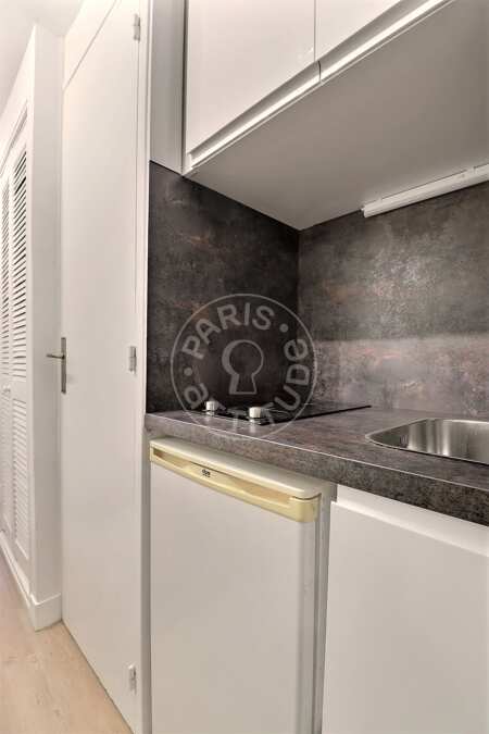 Küche Möblierte studio - 18m²  - Alma-Marceau - Paris