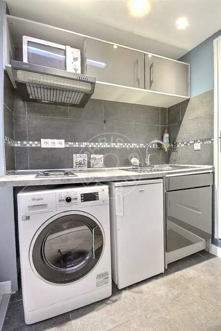 Cozinha Quitinete mobilado - 15m²  - Place des Vosges - Paris