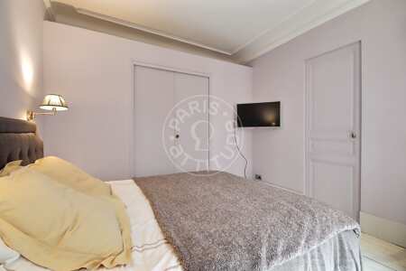 Schlafzimmer Möblierte wohnung - 39m²  - 1 Zimmer - Jules Joffrin - Mairie du 18ème - Paris