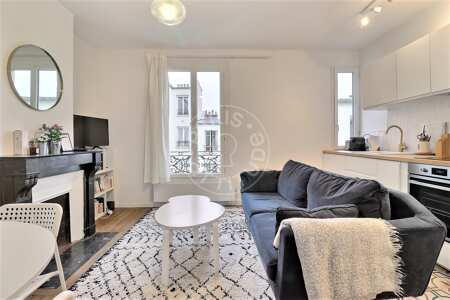 Wohnzimmer Möblierte wohnung - 36m²  - 1 Zimmer - Nation - Paris