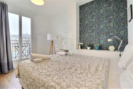 Schlafzimmer Möblierte wohnung - 36m²  - 1 Zimmer - Nation - Paris