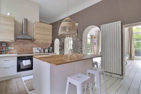 Kitchen Furnished apartment - 170m²  - 5 bedrooms and more - Centre George Pompidou - Paris