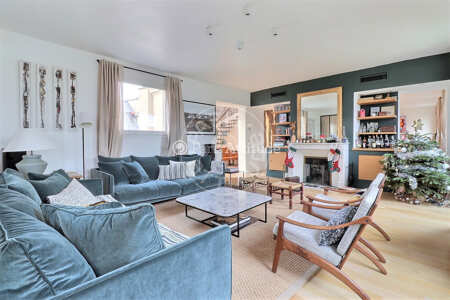 Salon Duplex meublé - 170m²  - 2 chambres - Saint-Paul - Paris