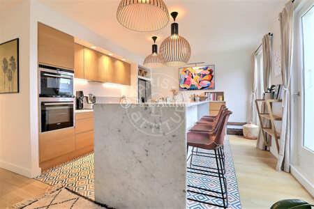 Cuisine Duplex meublé - 170m²  - 2 chambres - Saint-Paul - Paris
