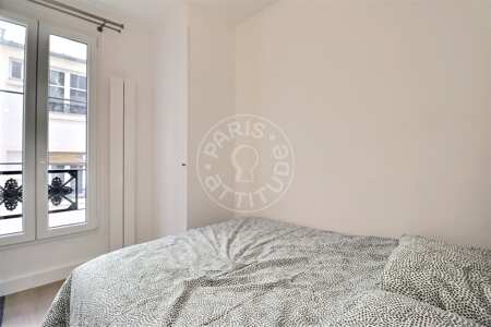 Bedroom Furnished apartment - 23m²  - 1 bedroom - Bastille - Paris