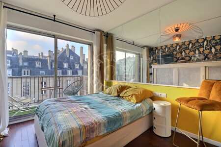 Wohnzimmer Möblierte studio - 25m²  - Temple - Paris