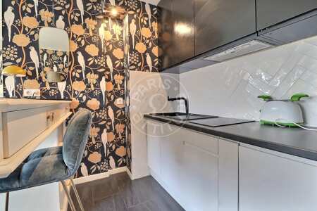 Küche Möblierte studio - 25m²  - Temple - Paris