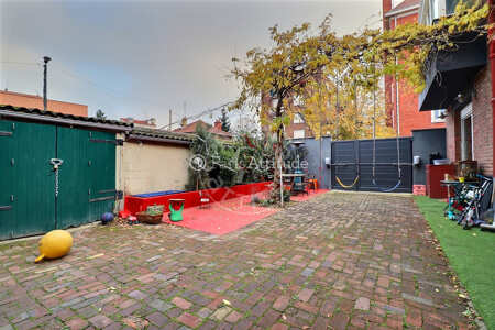 Jardin Maison meublée - 140m² - 4 chambres - Saint-Ouen-sur-Seine