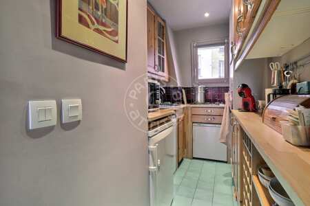Cuisine Appartement meublé - 50m²  - 1 chambre - Sacré-Cœur - Paris