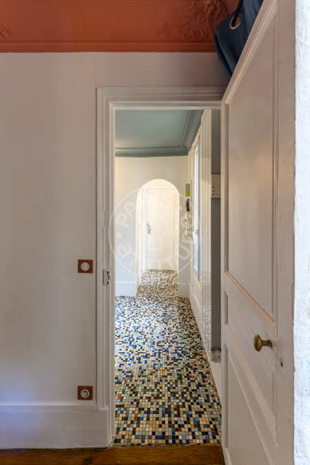 Entrada Estudio amueblado - 19m²  - Marx Dormoy - París