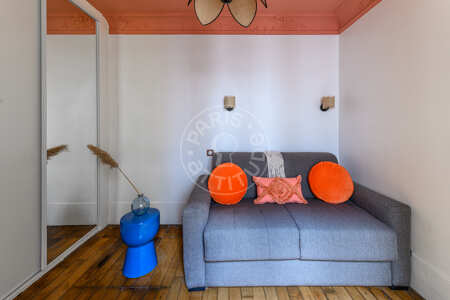 Salón Estudio amueblado - 19m²  - Marx Dormoy - París
