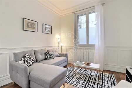Salotto Appartamento arredato - 44m²  - 1 locale - Buttes-Chaumont - Parigi