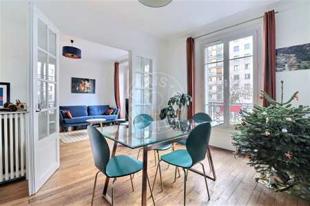 Sala de jantar Apartamento mobilado - 56m²  - 1 quarto - Daumesnil - Paris