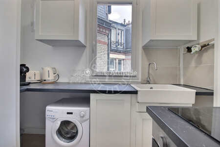 Cuisine Appartement meublé - 55m²  - 2 chambres - Saint-Ouen-sur-Seine