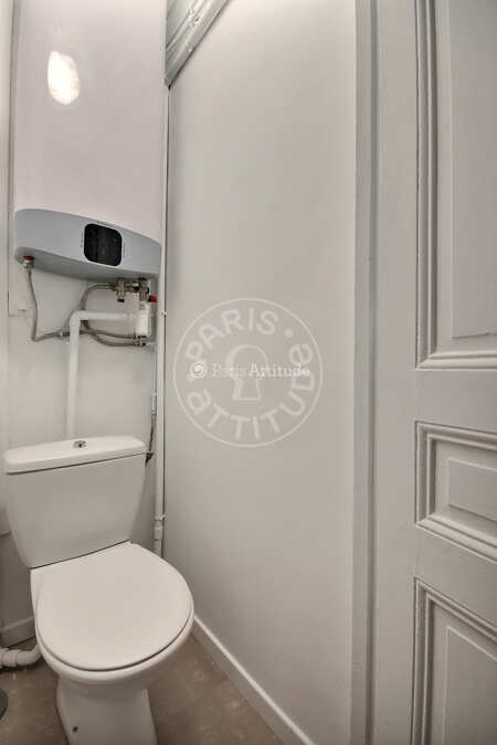 Toilettes Appartement meublé - 55m²  - 2 chambres - Saint-Ouen-sur-Seine