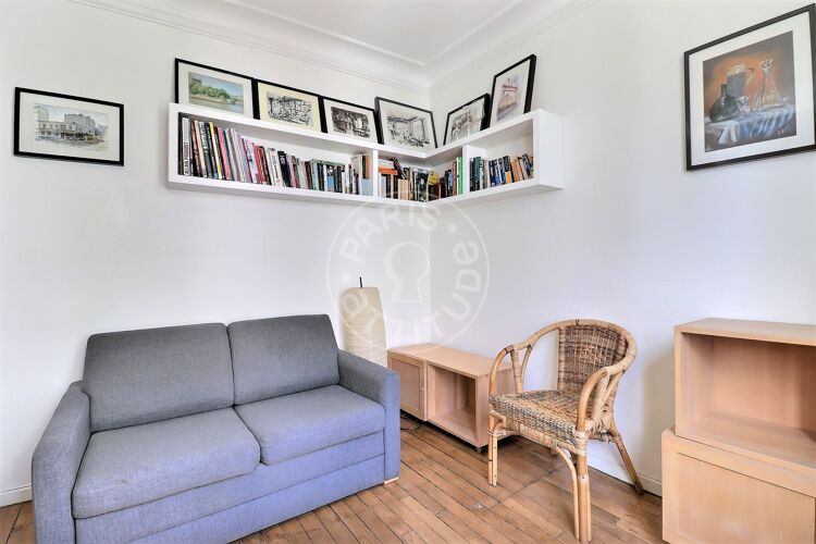 Sala - 1 quarto mobiliado - Paris 75018 - 14996