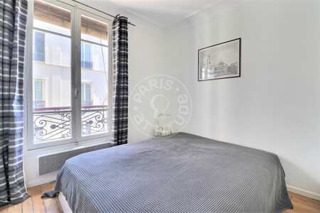 Chambre Appartement meublé - 24m²  - 1 chambre - Montmartre / Place des Abbesses - Paris