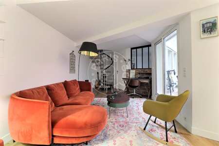 Sala Duplex mobilado - 78m²  - 2 quartos - Reuilly-Diderot - Paris