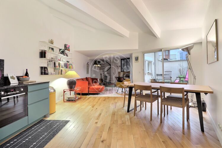 Sala - 2 quartos mobiliado - Paris 75012 - 14999