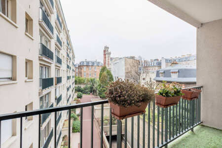 Balcon Appartement meublé - 57m²  - 1 chambre - Les Gobelins - Paris