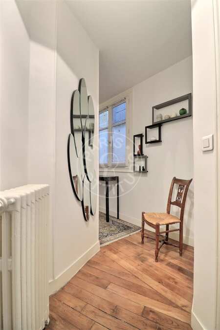 Eingangsbereich Möblierte wohnung - 78m²  - 2 Zimmer - Temple - Paris