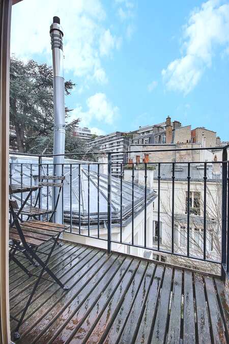 Balcone Mansardato arredato - 42m²  - Victor Hugo - Parigi