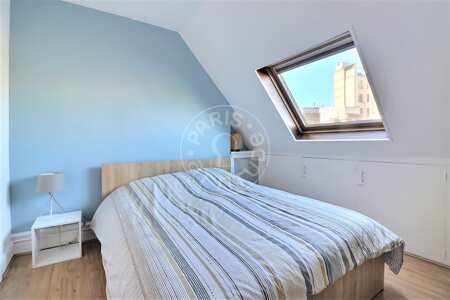 Camera da letto Appartamento arredato - 44m²  - 1 locale - Champs-Elysées - Parigi