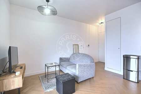 Living room Furnished apartment - 44m²  - 1 bedroom - Issy-les-Moulineaux
