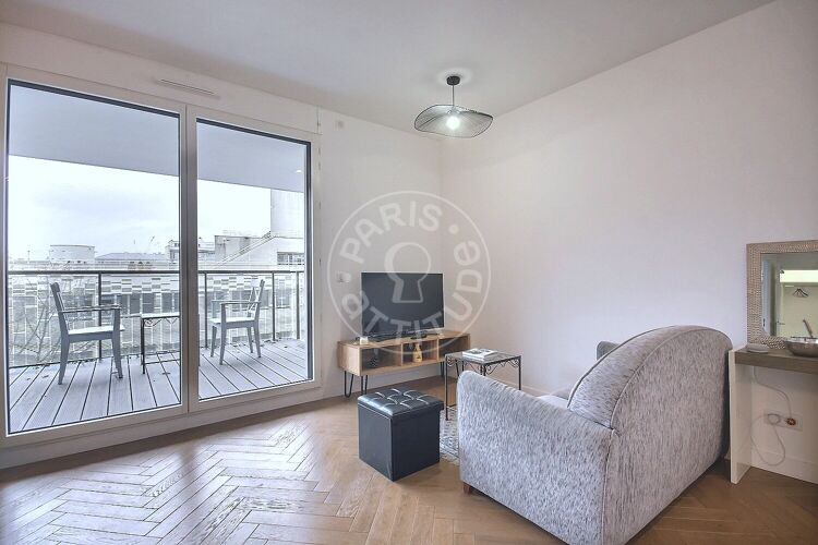 Sala - 1 quarto mobiliado - Issy-les-Moulineaux 92130 - 15011