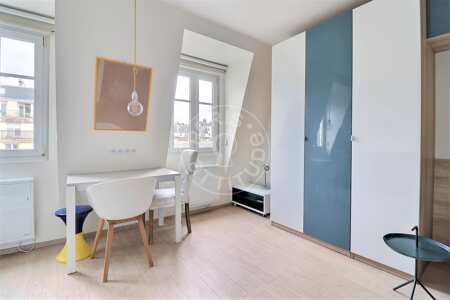 Wohnzimmer Möblierte studio - 17m²  - Motte-Piquet Grenelle - Paris