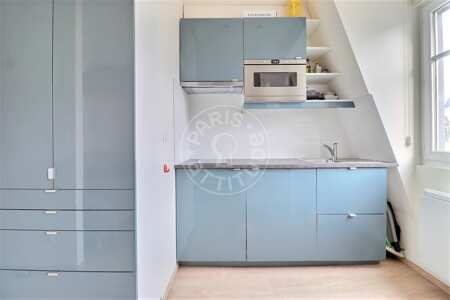 Küche Möblierte studio - 17m²  - Motte-Piquet Grenelle - Paris