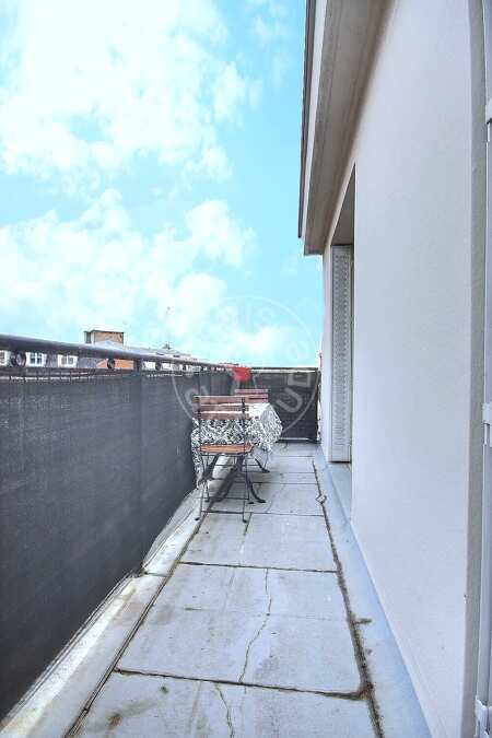 Terraço Apartamento mobilado - 42m²  - 1 quarto - Gambetta - Paris