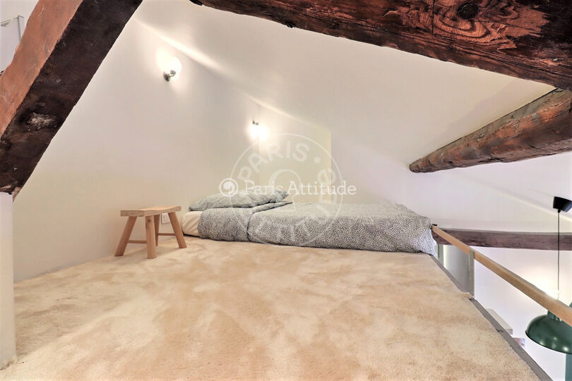 Furnished studio alcove - Paris 75018 - 15017