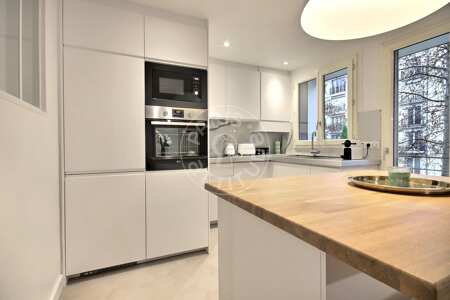Cozinha Apartamento mobilado - 65m²  - 2 quartos - Issy-les-Moulineaux