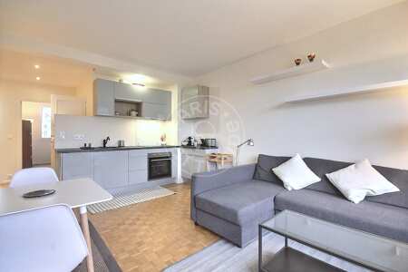 Sala Apartamento mobilado - 50m²  - 2 quartos - Plaisance / Pernety - Paris
