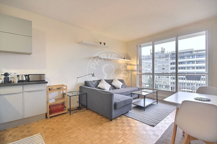 Salotto - 2 locali arredato - Parigi 75014 - 15028