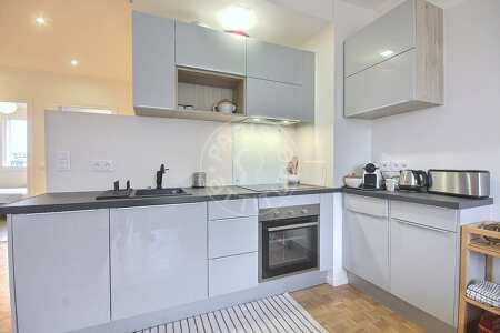 Cozinha Apartamento mobilado - 50m²  - 2 quartos - Plaisance / Pernety - Paris