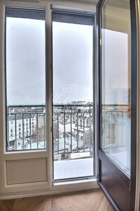 Balkon Möblierte wohnung - 39m²  - 1 Zimmer - Jules Joffrin - Mairie du 18ème - Paris