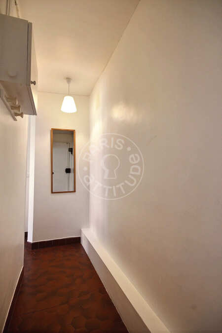 Eingangsbereich Möblierte wohnung - 35m²  - 1 Zimmer - Montparnasse - Paris