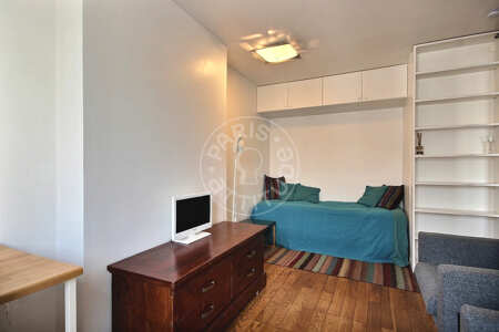 Wohnzimmer Möblierte wohnung - 35m²  - 1 Zimmer - Montparnasse - Paris
