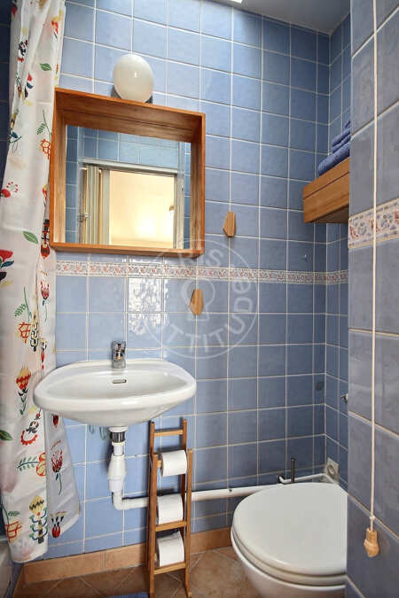 Badezimmer Möblierte wohnung - 35m²  - 1 Zimmer - Montparnasse - Paris