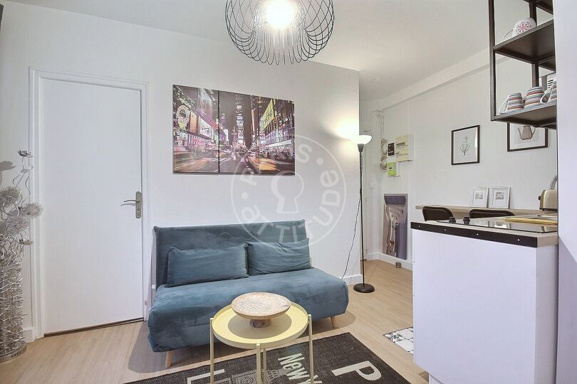 Möblierte 1 Zimmer - Paris 75019 - 15040