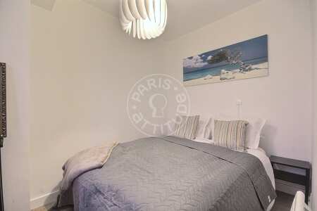 Schlafzimmer Möblierte wohnung - 30m²  - 1 Zimmer - Riquet - Paris