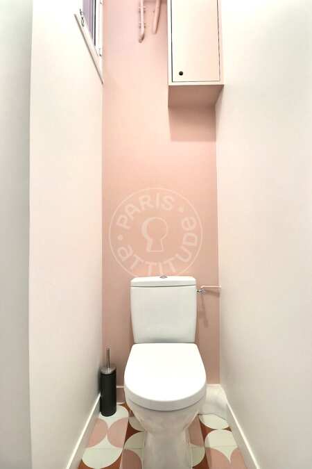 WC Apartamento mobilado - 51m²  - 2 quartos - Notre-Dame de Lorette - Paris