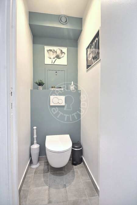 WC Apartamento mobilado - 92m²  - 3 quartos - Jardin des Plantes - Paris