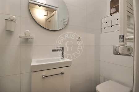 Badezimmer Möblierte wohnung - 34m²  - 1 Zimmer - Sacré-Cœur - Paris