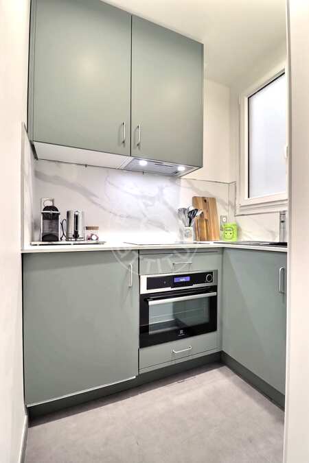 Cozinha Apartamento mobilado - 35m²  - 1 quarto - Montmartre / Place des Abbesses - Paris