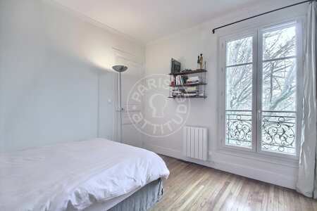 Schlafzimmer Möblierte wohnung - 34m²  - 1 Zimmer - Canal de l'Ourcq - Paris