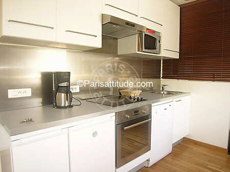 Cucina Monolocale arredato - 25m²  - Poissonnière - Parigi